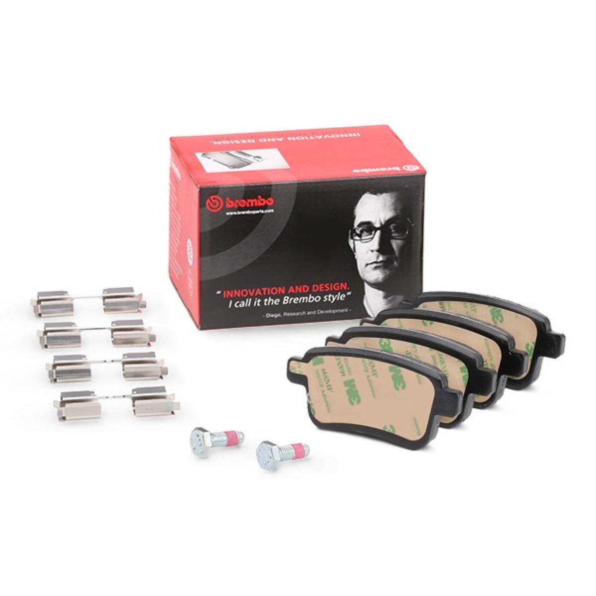 Brembo Prime P 68 043 Brake Pad Set — 95mm