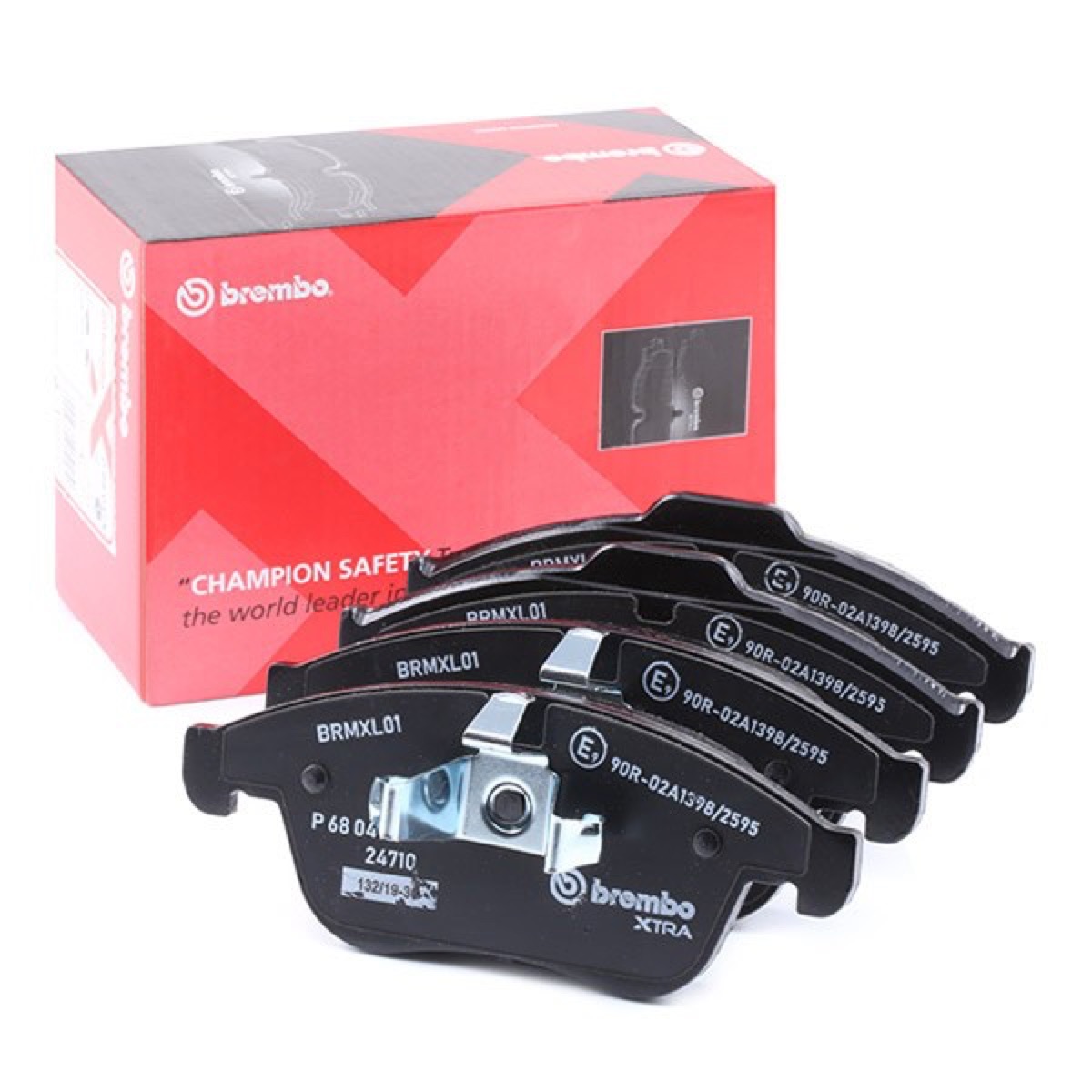 Brembo Xtra P 68 047X Brake Pad Set — 155mm