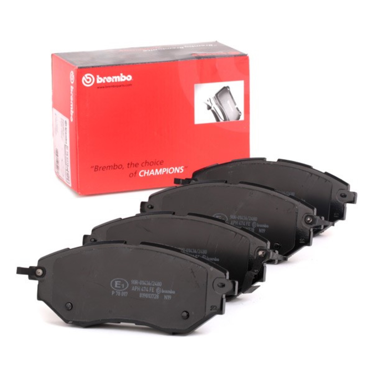 Brembo Prime P 78 017 Brake Pad Set — Front 157mm