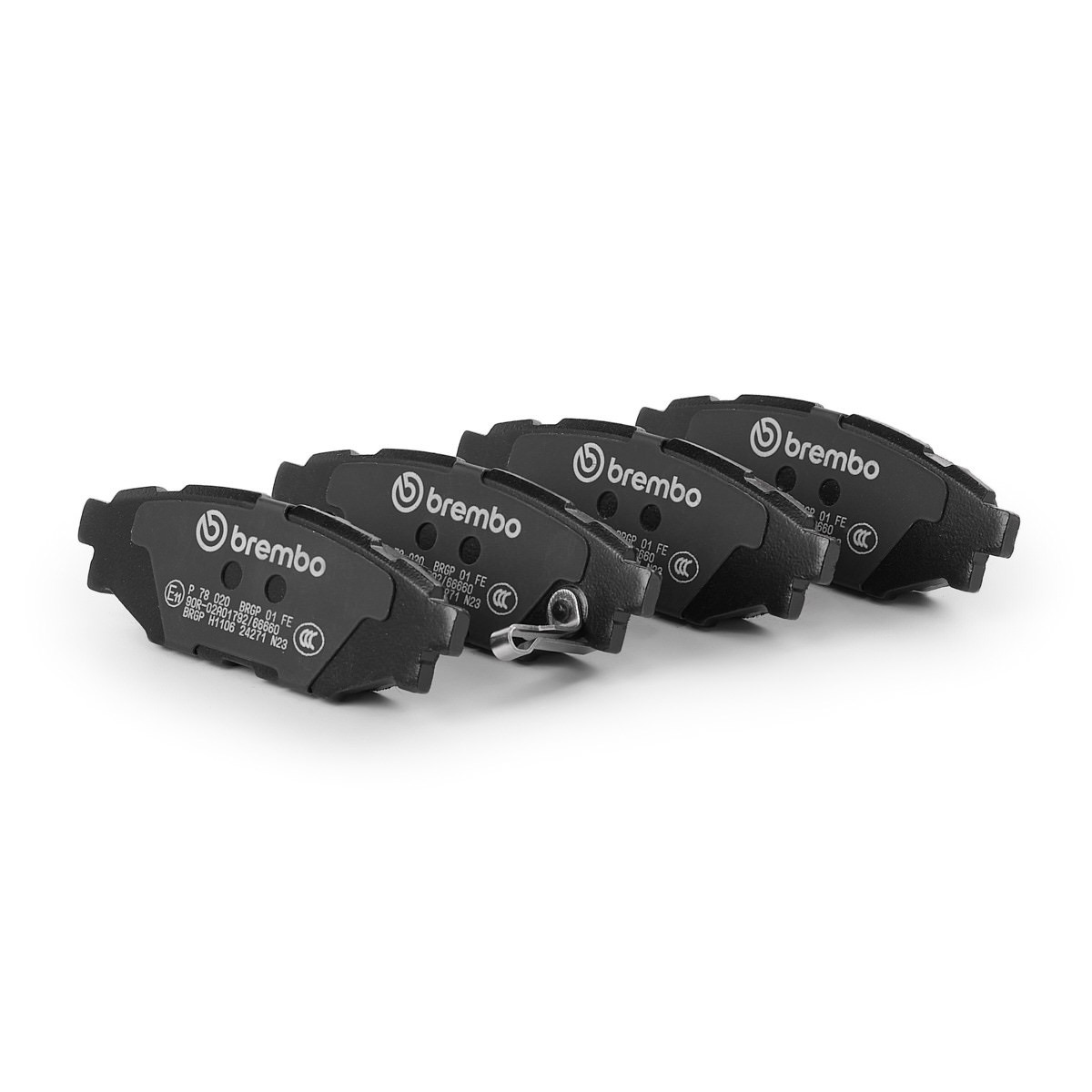 Brembo Prime P 78 020 Brake Pad Set — Rear 110mm