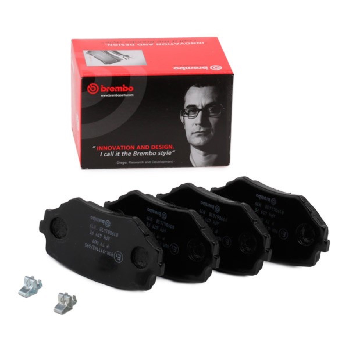 Brembo Prime P 79 009 Brake Pad Set — 110mm