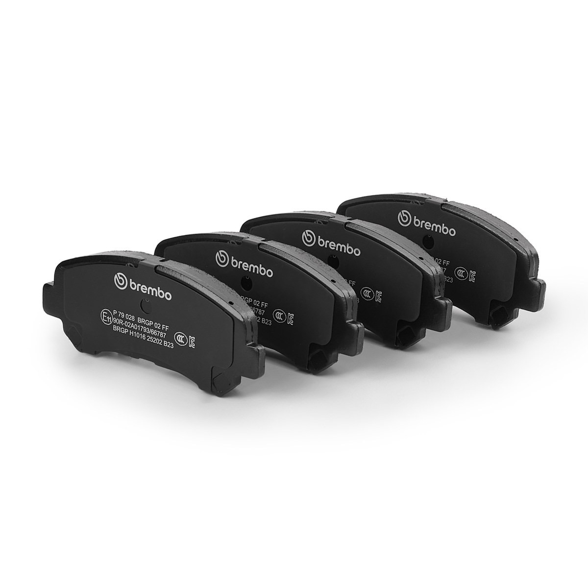 Brembo Prime P 79 028 Brake Pad Set — Front 142mm