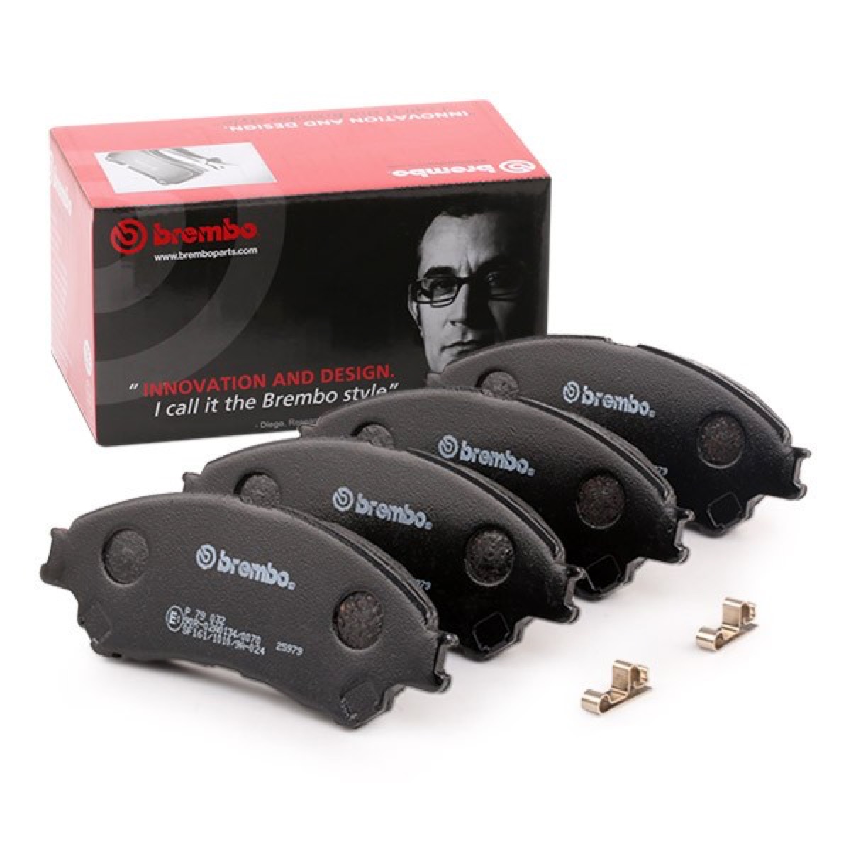 Brembo Prime P 79 032 Brake Pad Set — Front 142mm