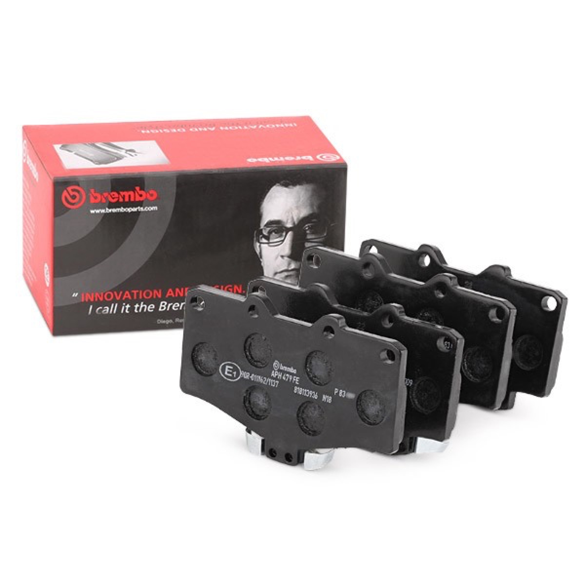 Brembo Prime P 83 009 Brake Pad Set — 119mm