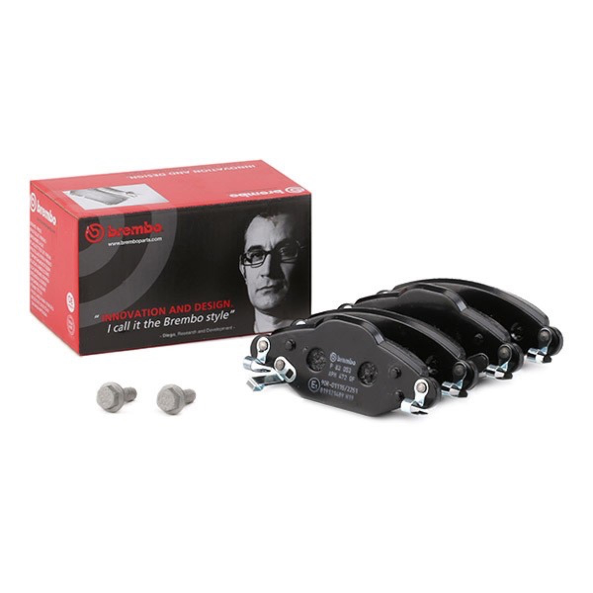 Brembo Prime P 83 053 Brake Pad Set — 131mm