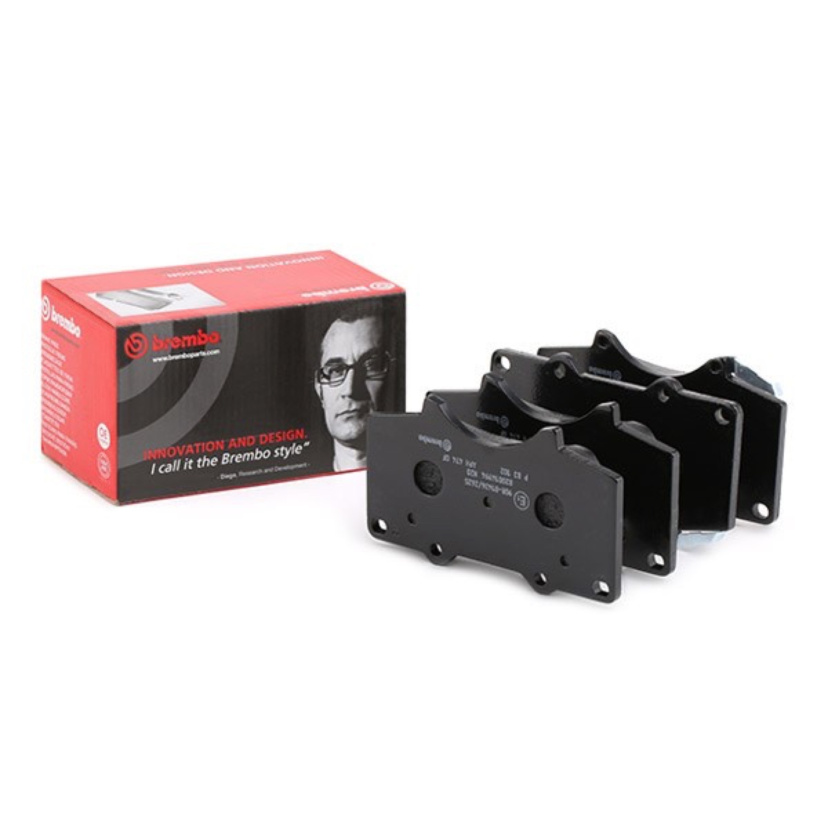 Brembo Prime P 83 102 Brake Pad Set — Front 135mm