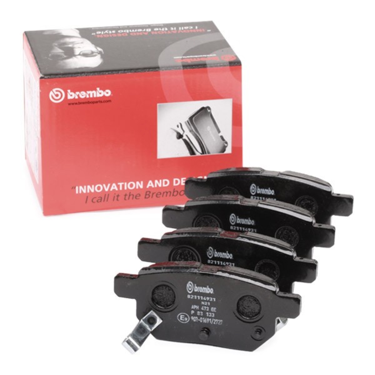Brembo Prime P 83 133 Brake Pad Set — Rear 99mm