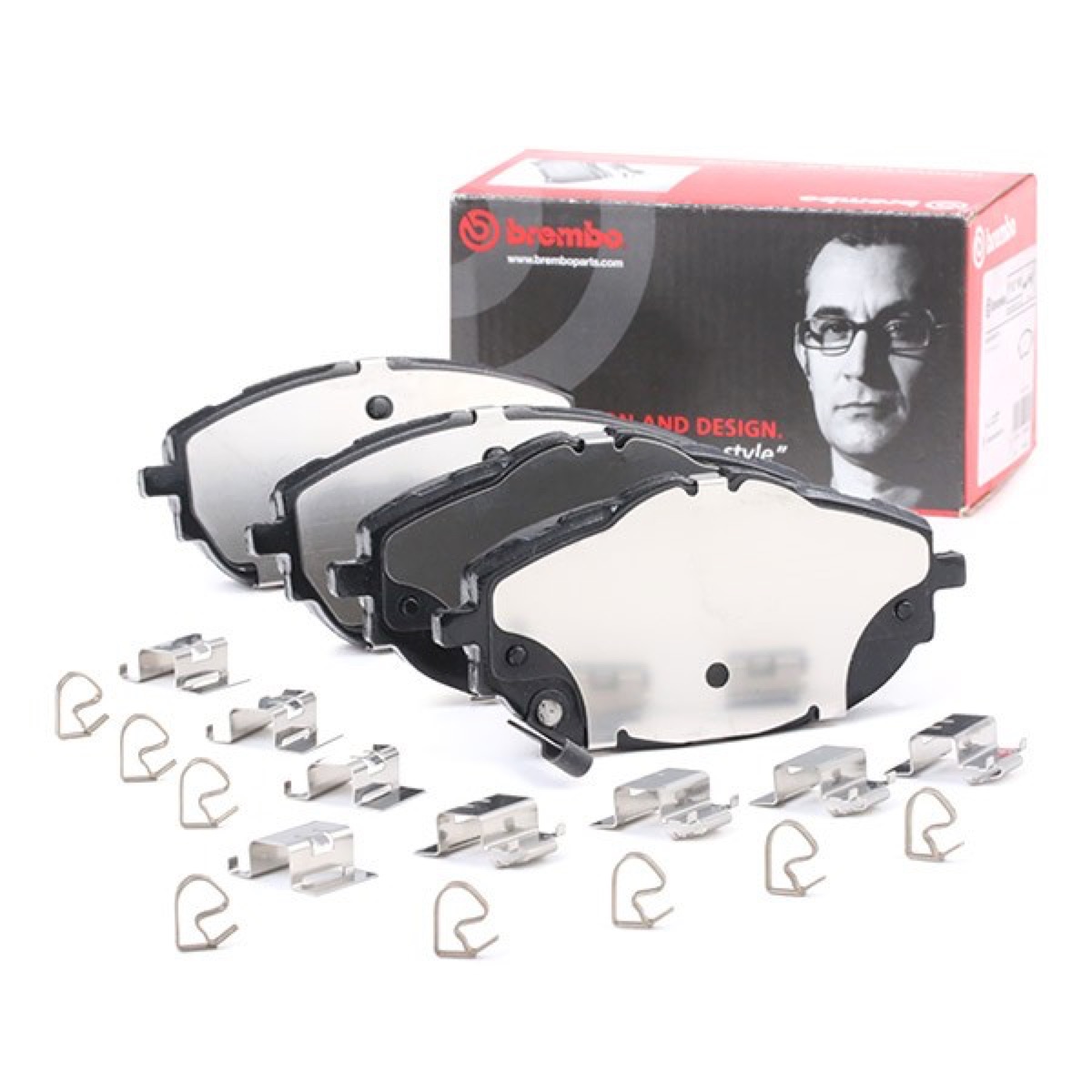 Brembo Prime P 83 150 Brake Pad Set — 134mm