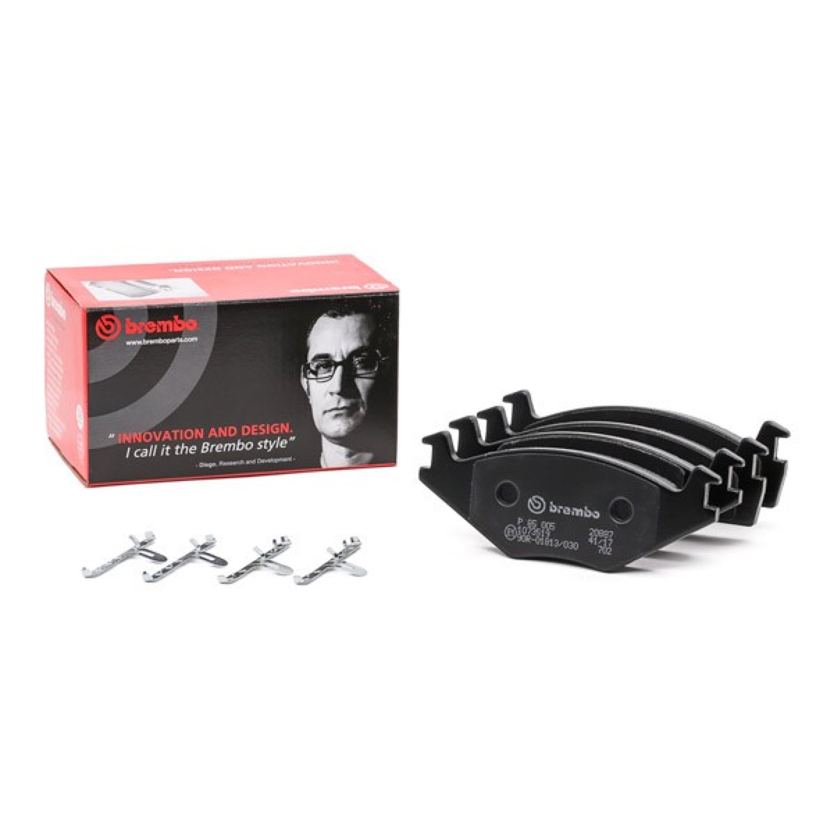 Brembo Prime P 85 005 Brake Pad Set — 138mm