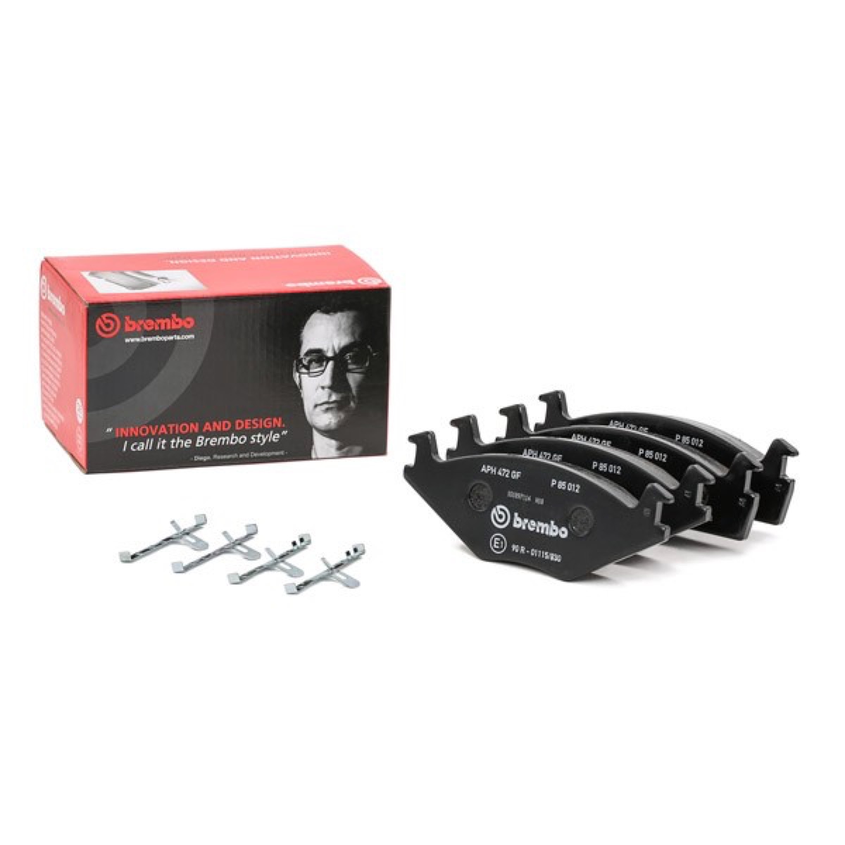 Brembo Prime P 85 012 Brake Pad Set — Front 138mm