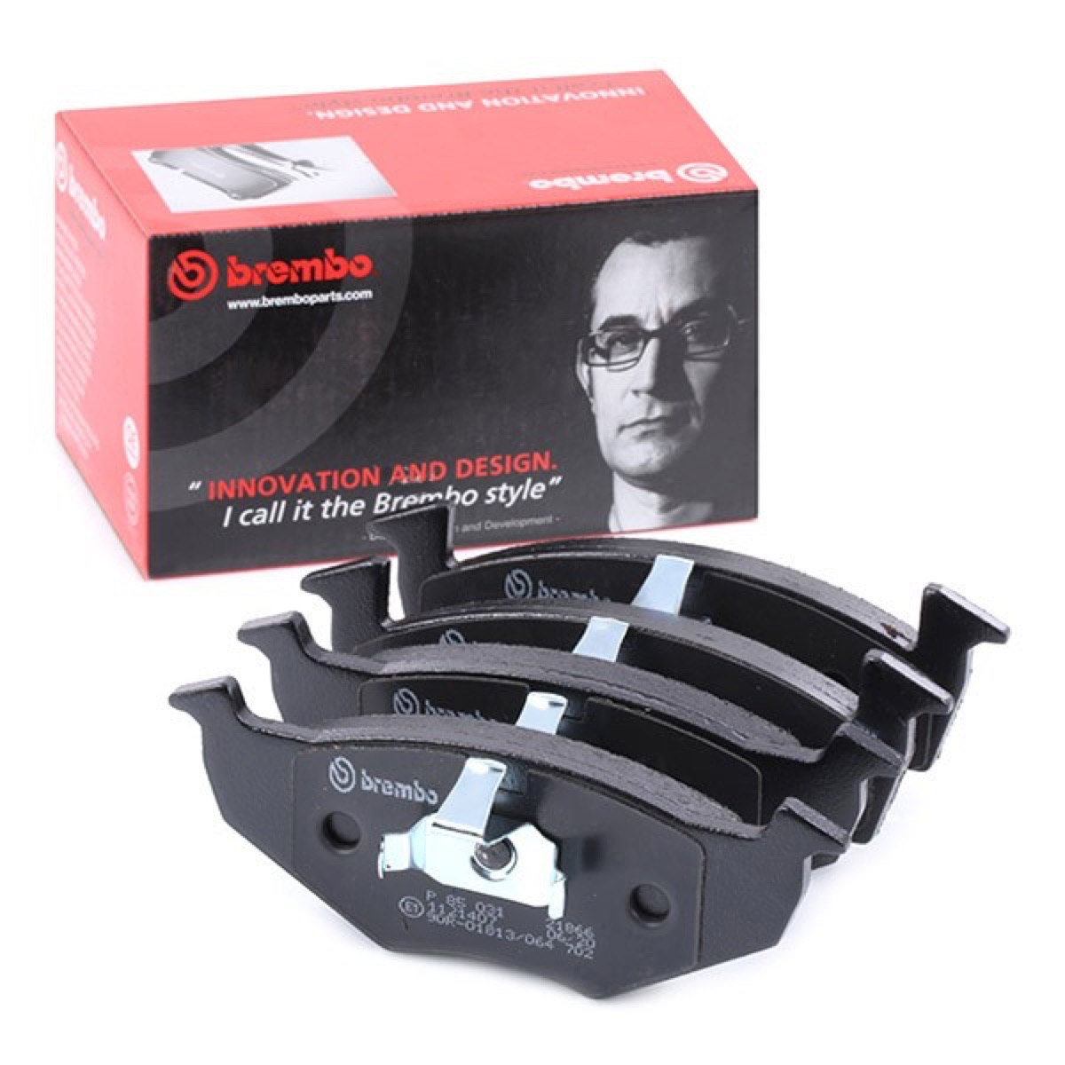 Brembo Prime P 85 031 Brake Pad Set — 142mm