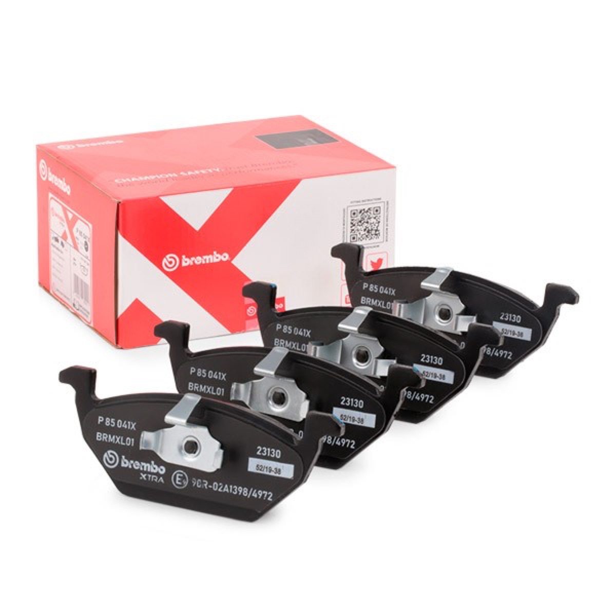 Brembo Xtra P 85 041X Brake Pad Set — Front 146mm