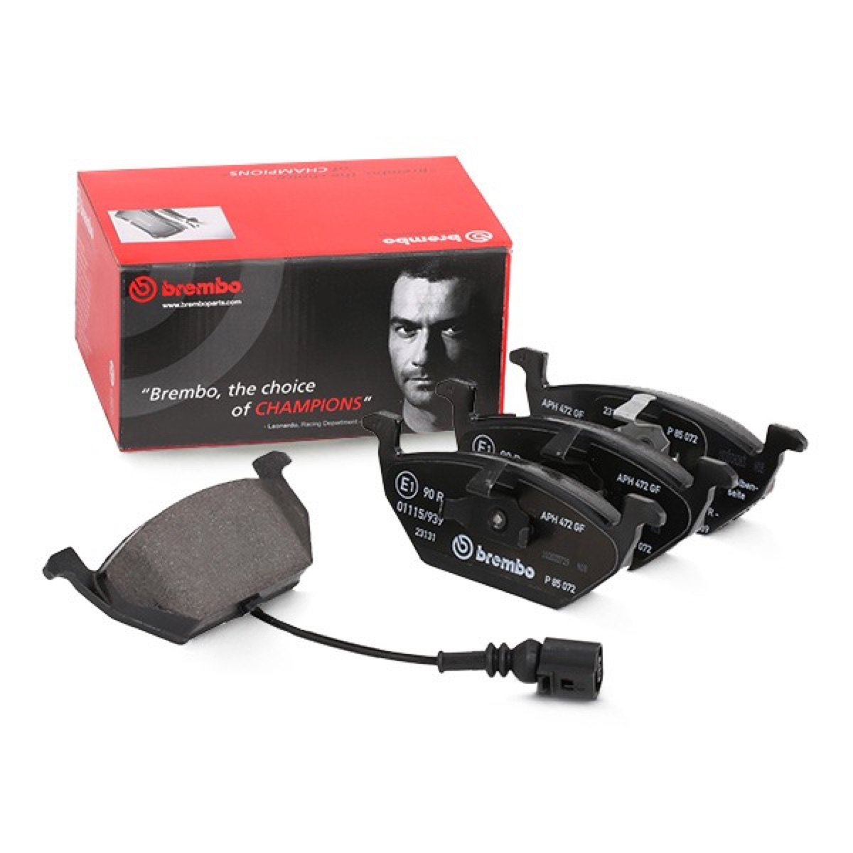 Brembo Prime P 85 072 Brake Pad Set — Front 146mm