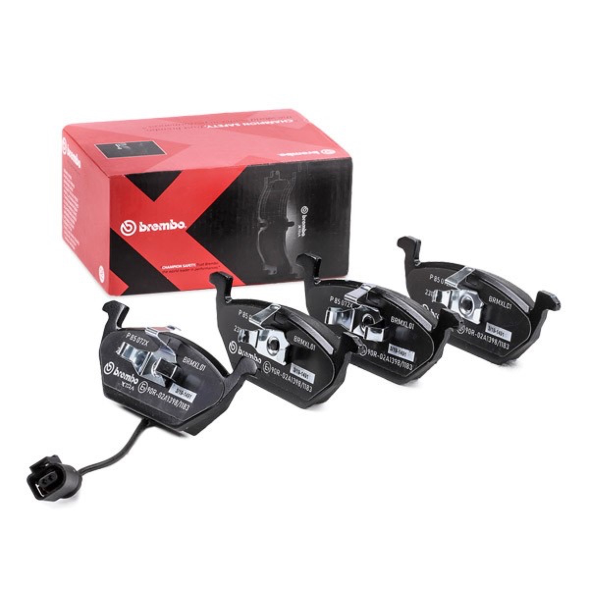 Brembo Xtra P 85 072X Brake Pad Set — Front 146mm