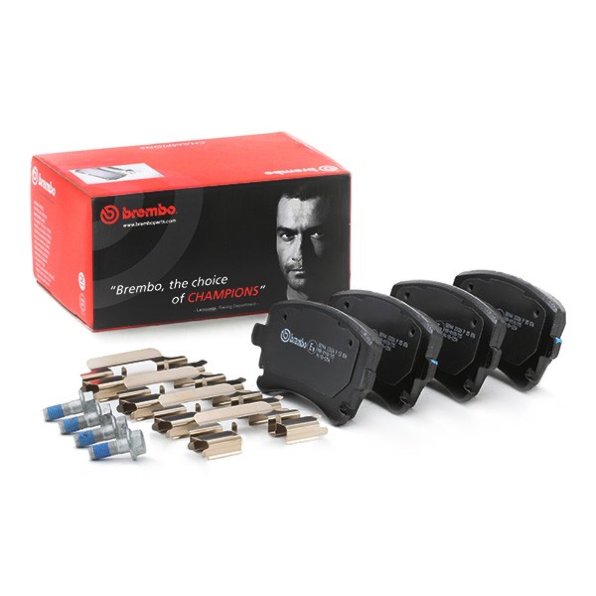 Brembo Prime P 85 076 Brake Pad Set — Rear 117mm