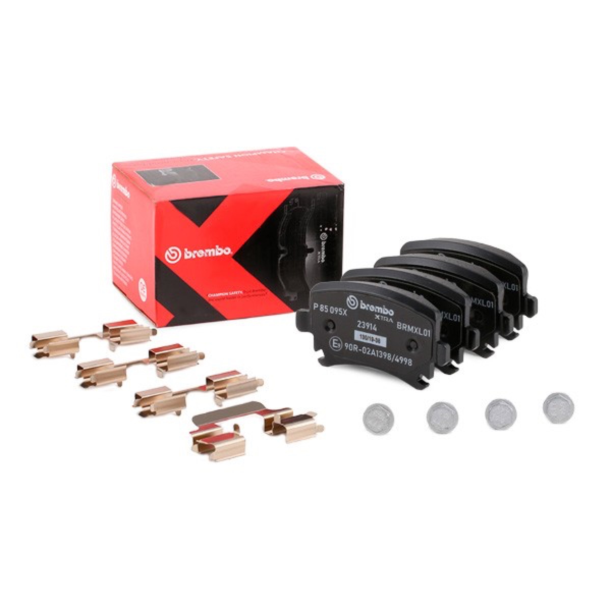 Brembo Xtra P 85 095X Brake Pad Set — Rear 106mm