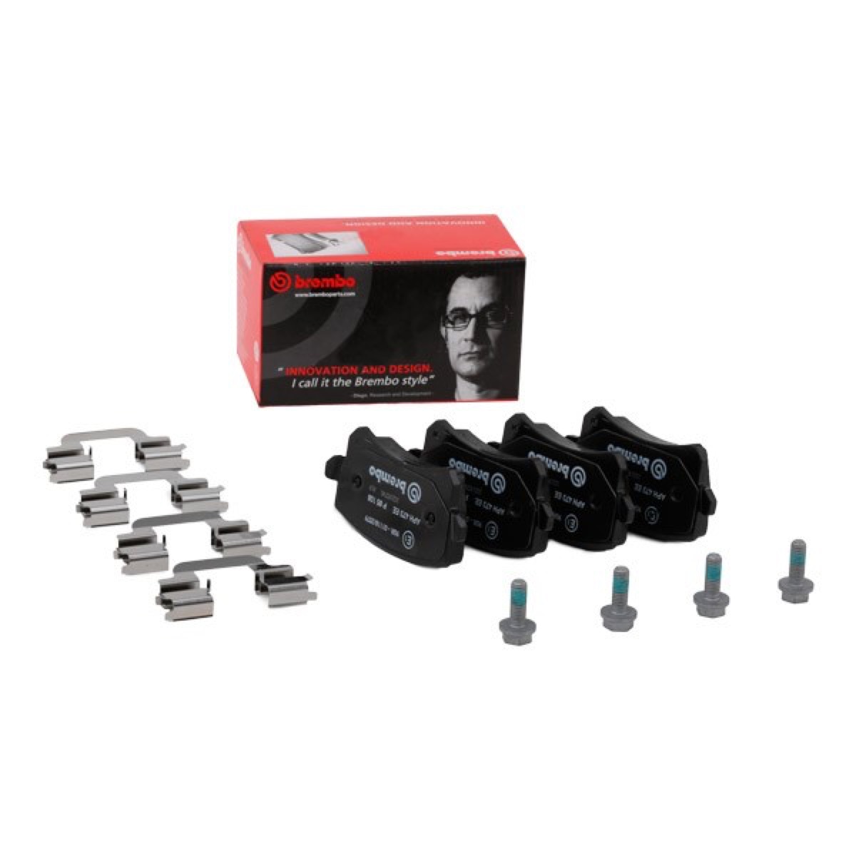Brembo Prime P 85 108 Brake Pad Set — Rear 106mm