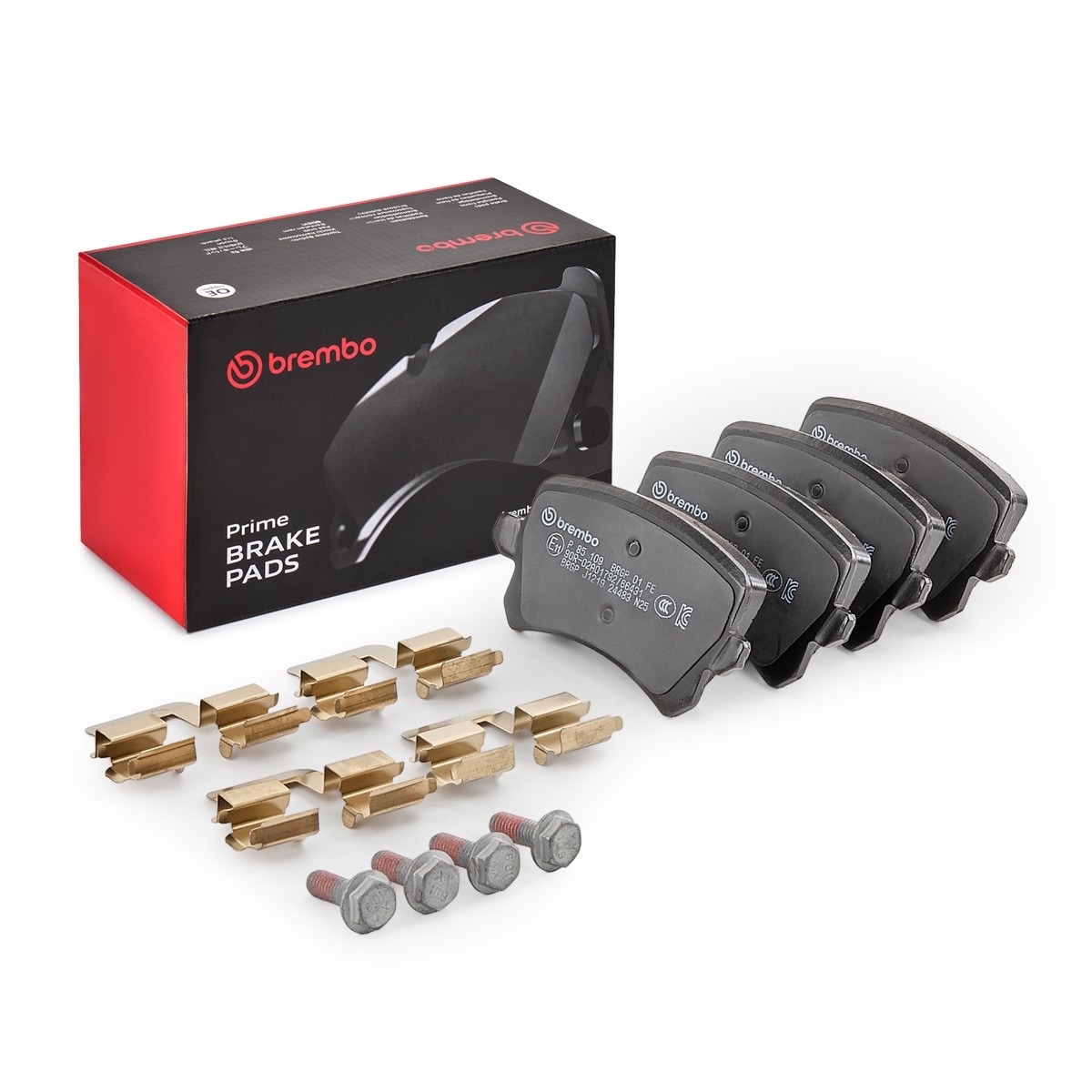 Brembo Prime P 85 109 Brake Pad Set — Rear 106mm