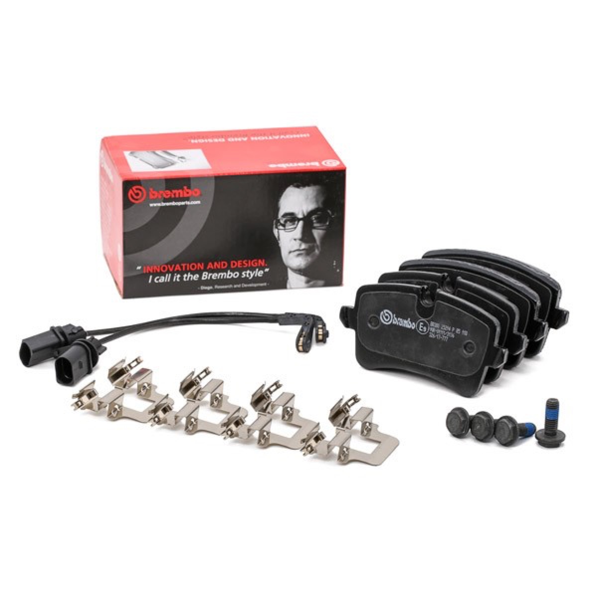 Brembo Prime P 85 118 Brake Pad Set — Rear 117mm