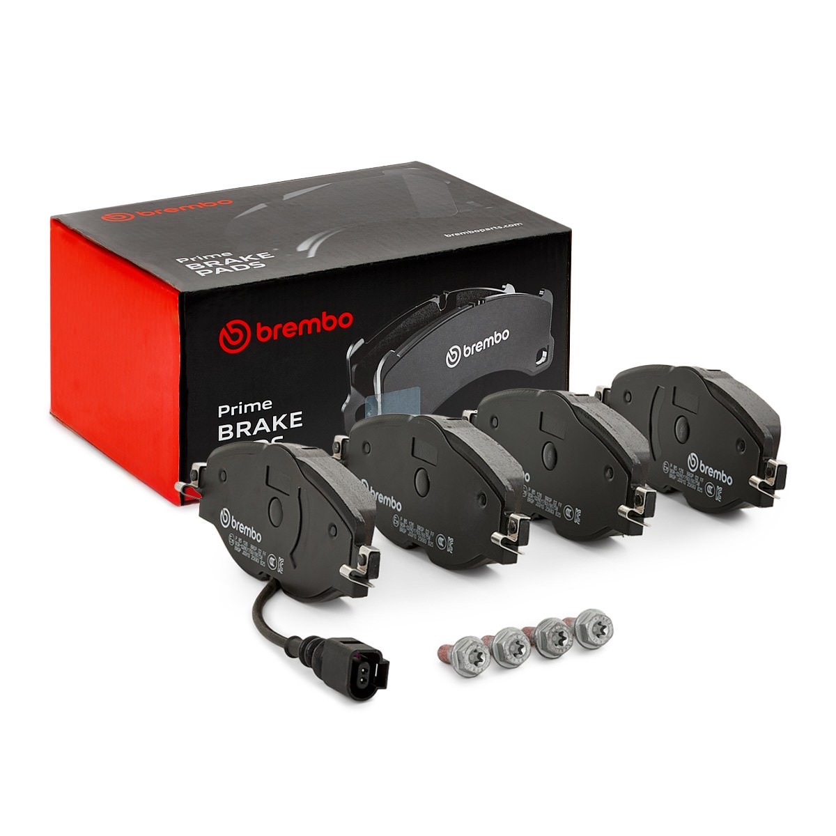 Brembo Prime P 85 126 Brake Pad Set — Front 160mm