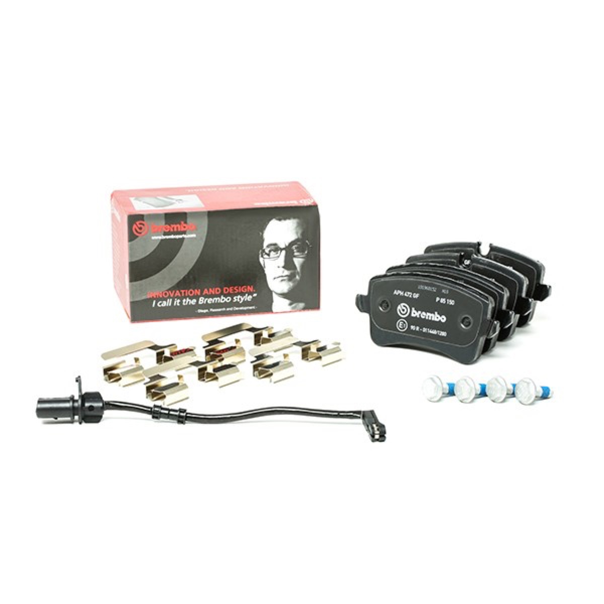 Brembo Prime P 85 150 Brake Pad Set — Rear 117mm