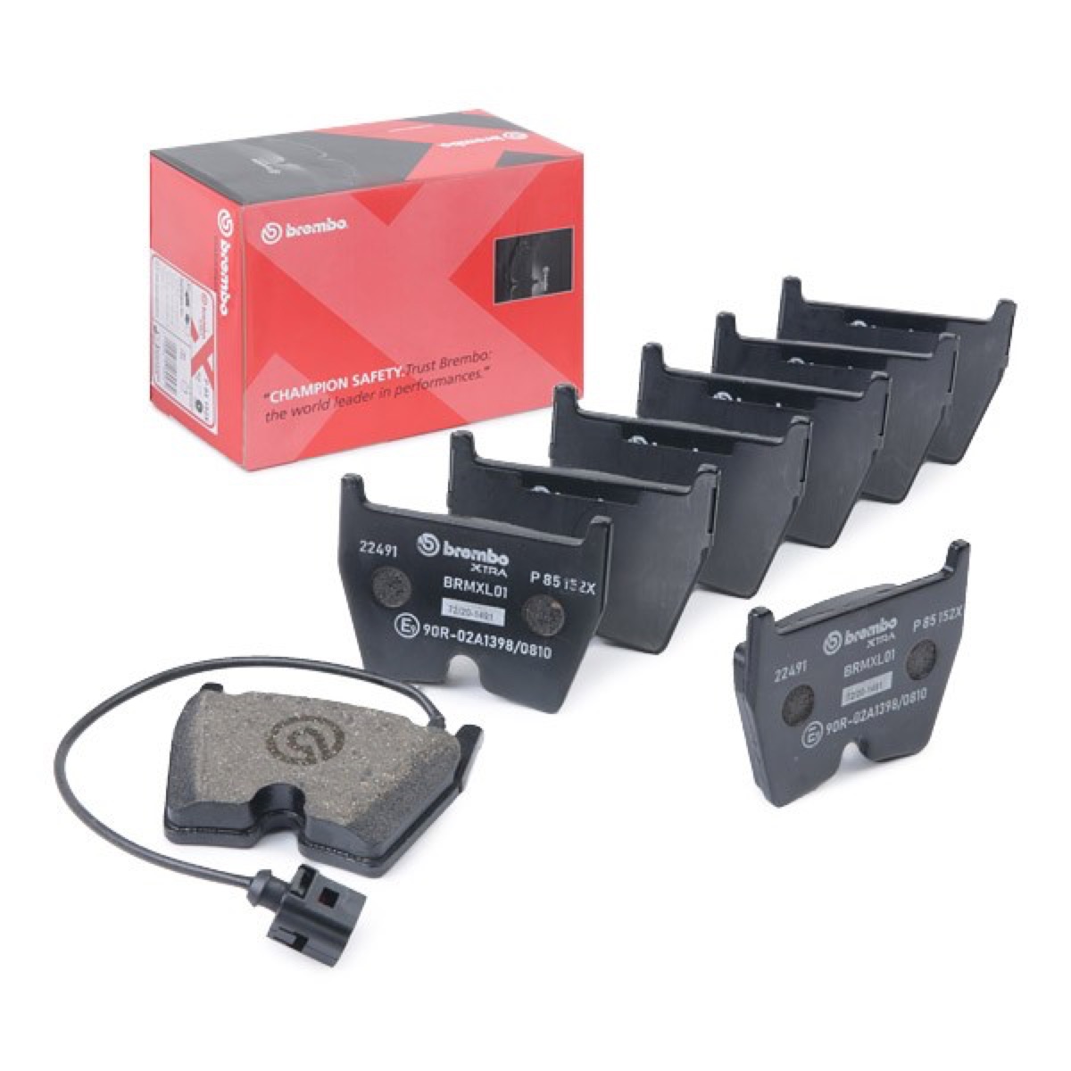 Brembo Xtra P 85 152X Brake Pad Set — Front 96mm