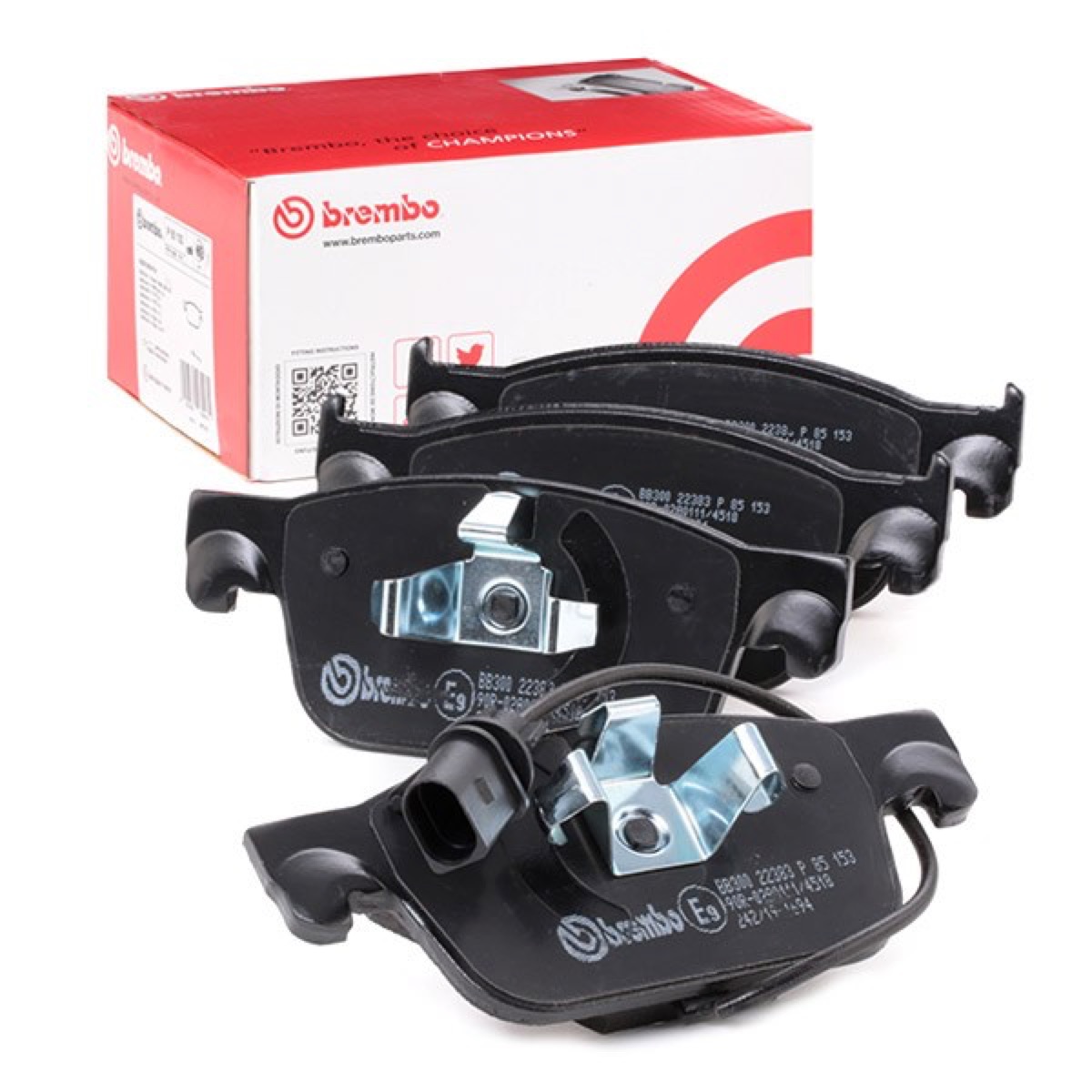 Brembo Prime P 85 153 Brake Pad Set — Front 155mm