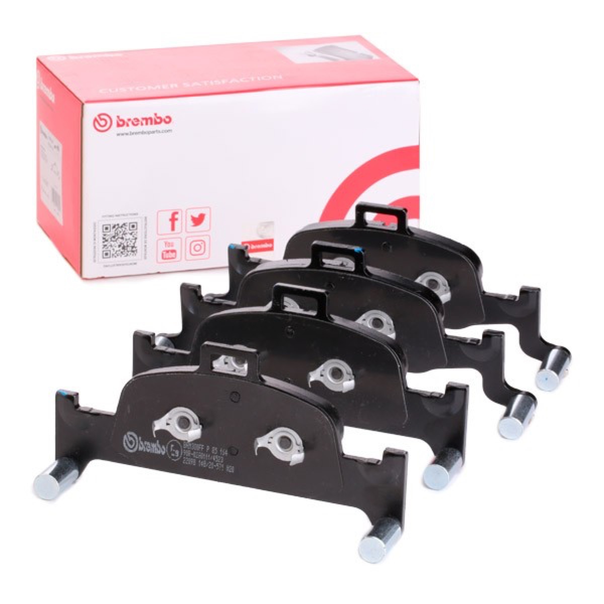 Brembo Prime P 85 164 Brake Pad Set — Front