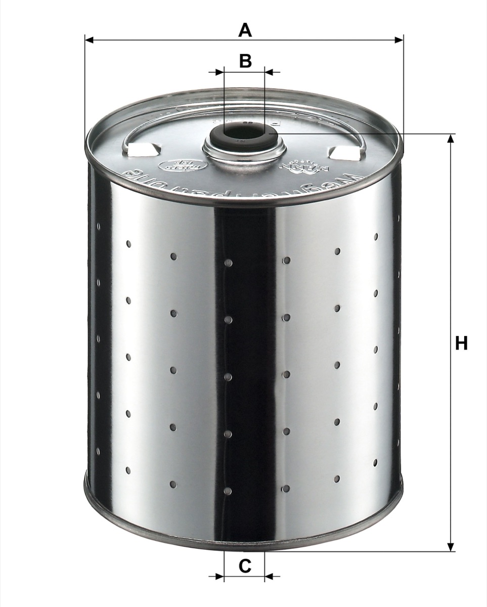 Mann-Filter PF 1155 k Oil Filter Suitable