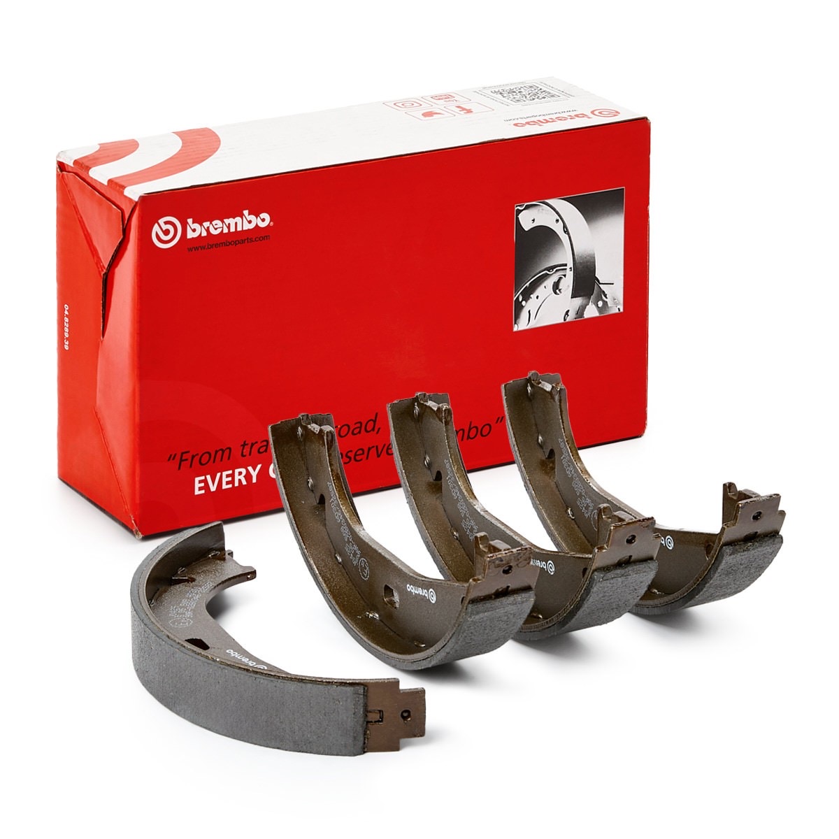 Brembo S 06 508 Handbrake Shoes — 161x25mm