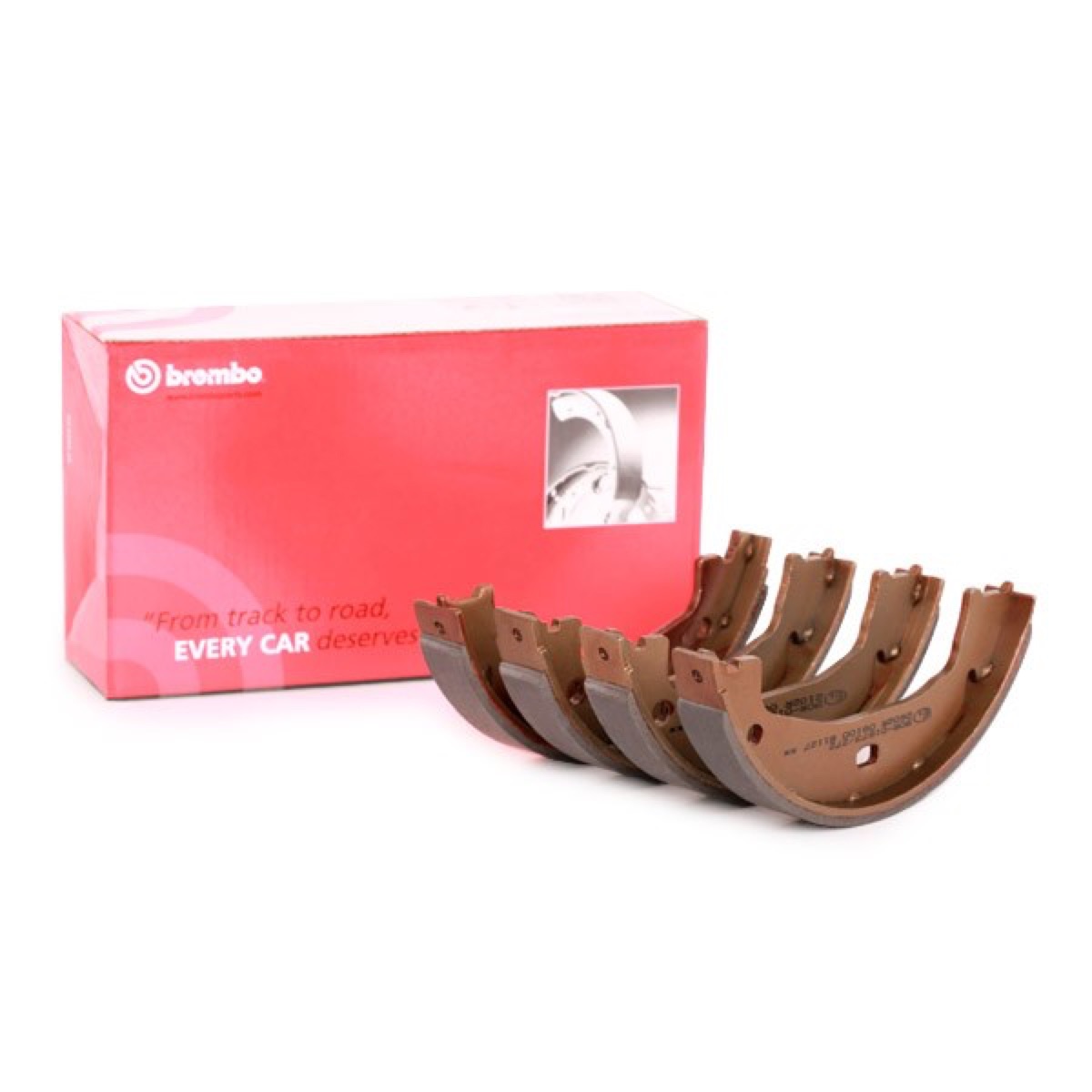 Brembo S 06 510 Handbrake Shoes — 161x20mm