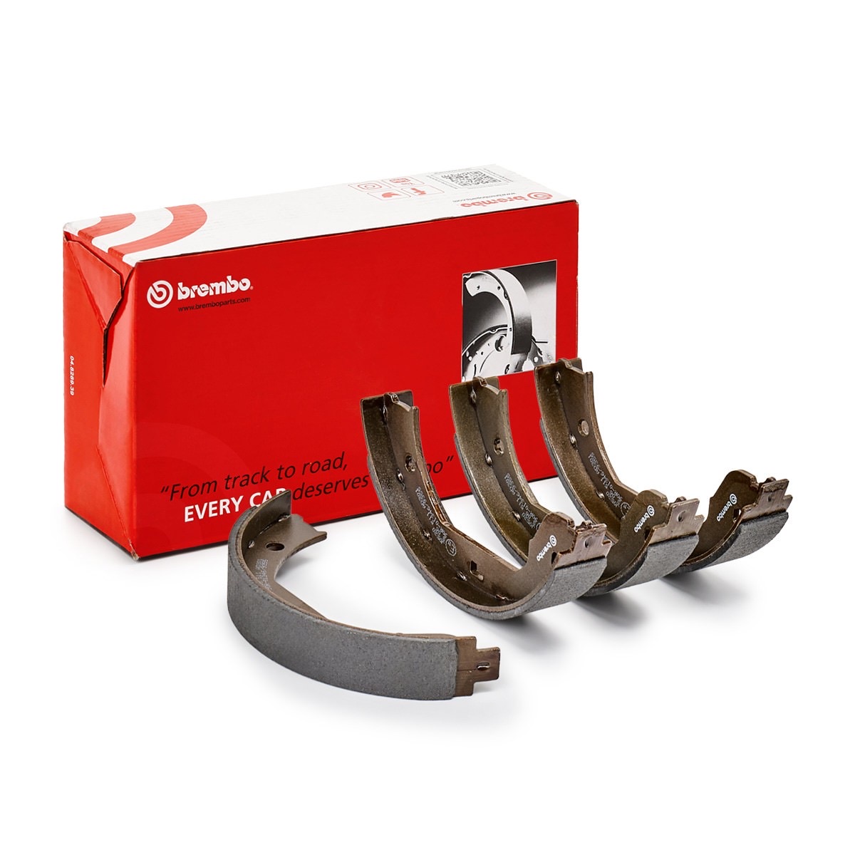 Brembo S 06 511 Handbrake Shoes — 185x30mm