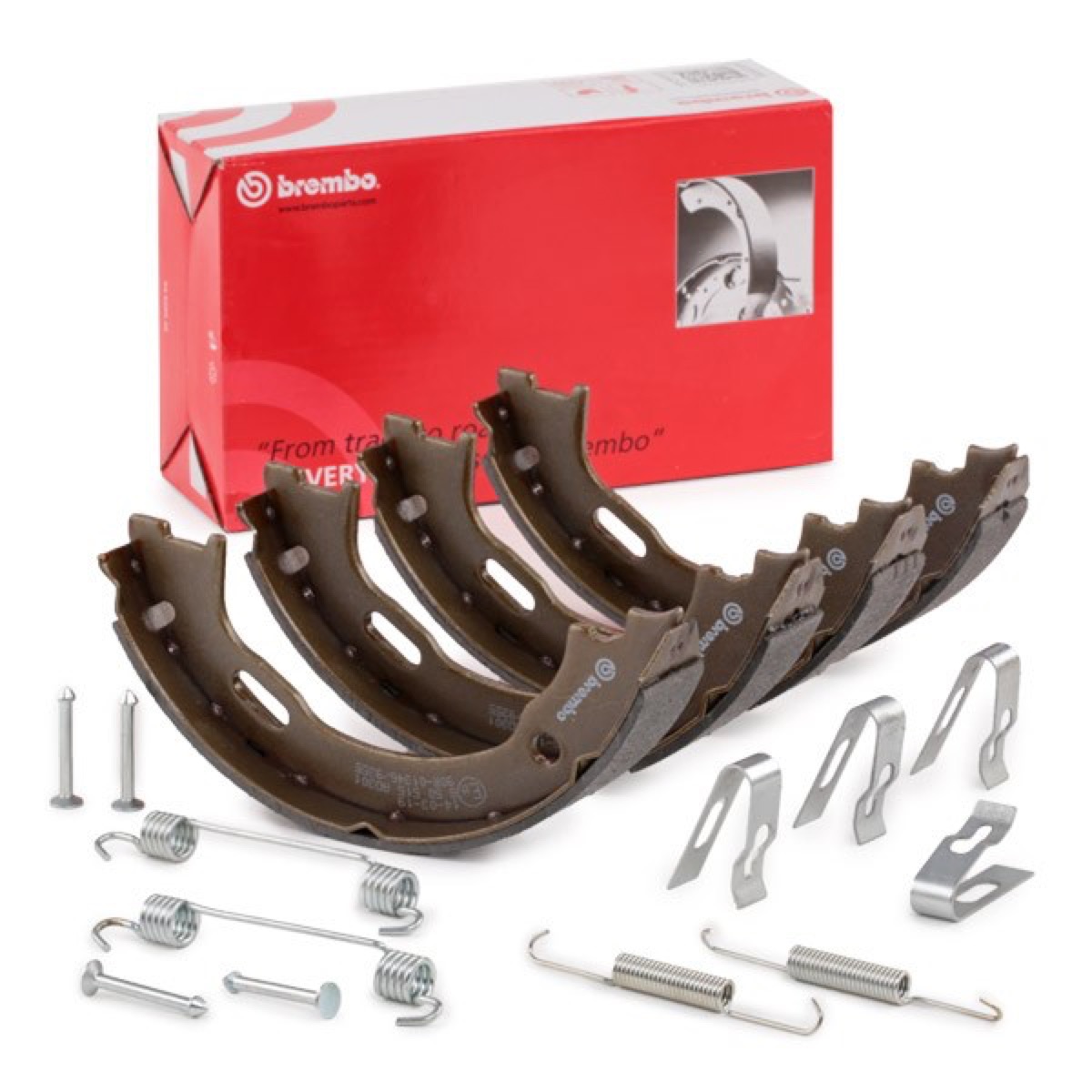 Brembo S 50 515 Handbrake Shoes — 183x31mm
