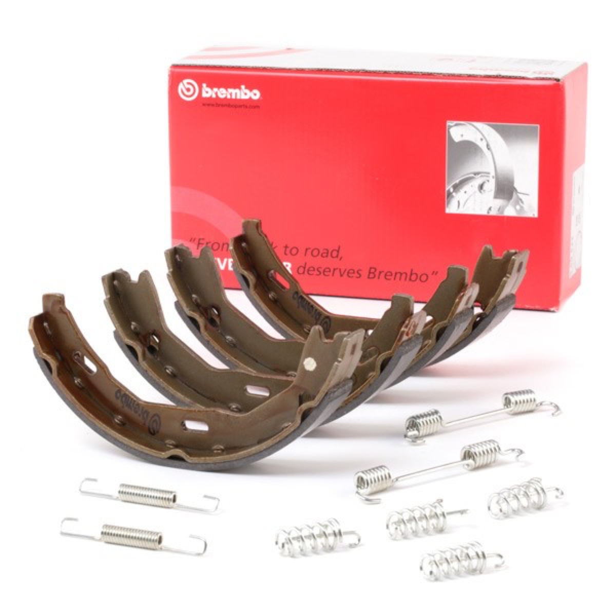 Brembo S 50 522 Handbrake Shoes — 164x25mm