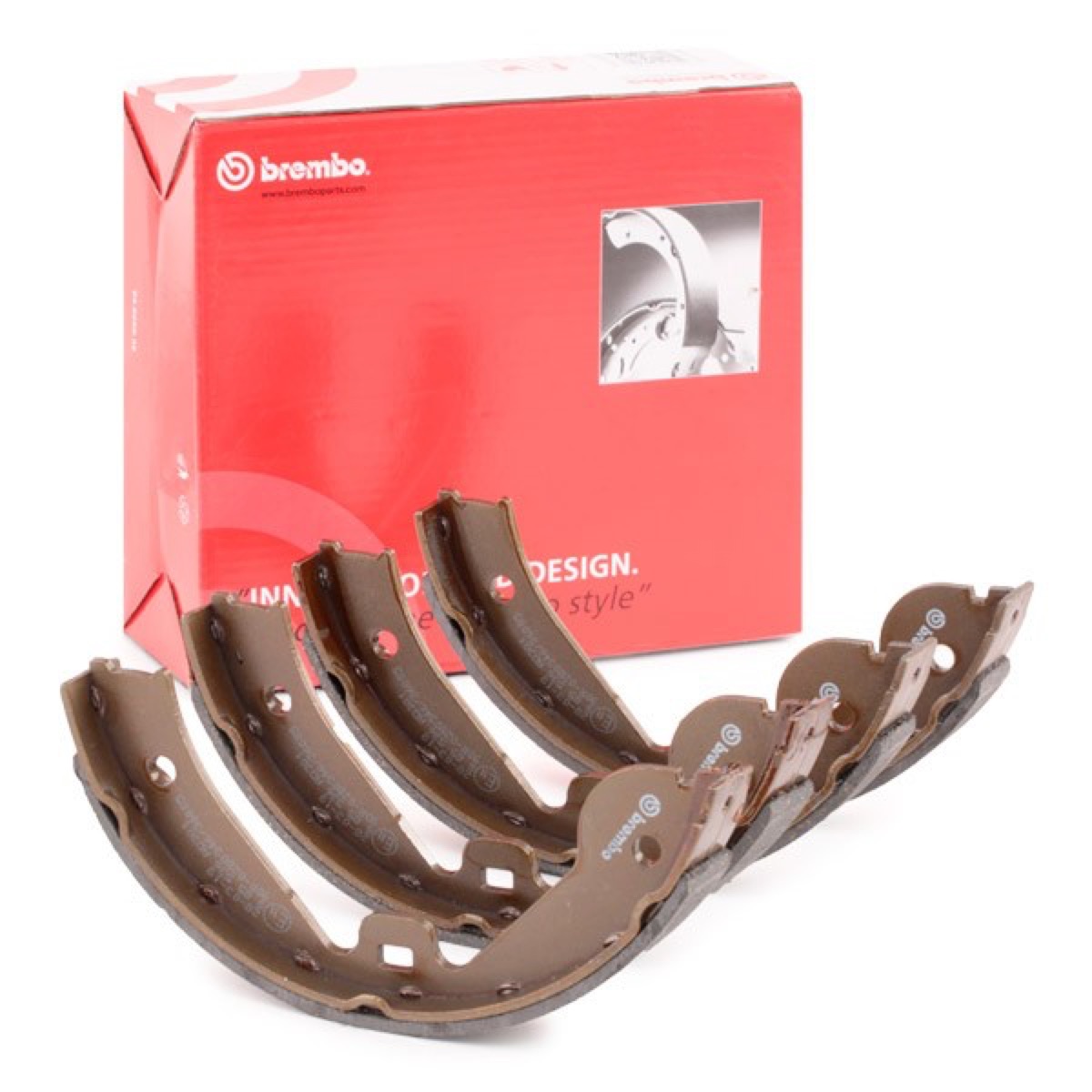 Brembo S 85 536 Handbrake Shoes — 210x30mm
