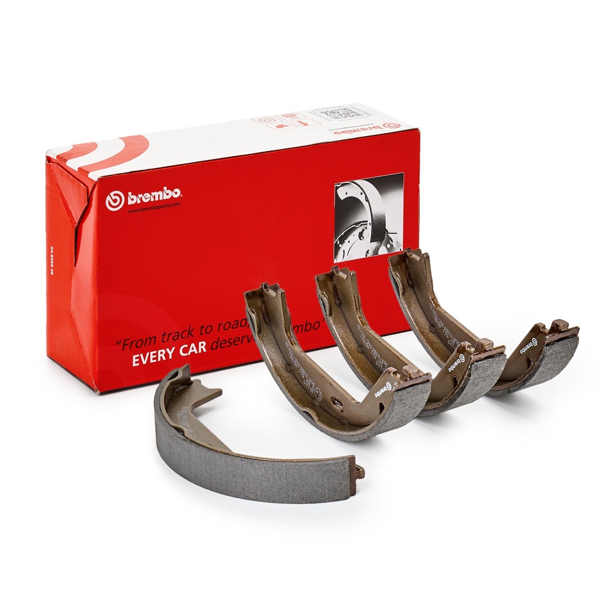 Brembo S 86 511 Handbrake Shoes — 178x25mm