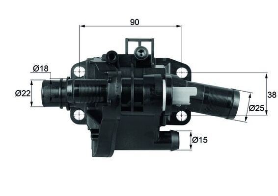 Mahle TH 41 83 Thermostat
