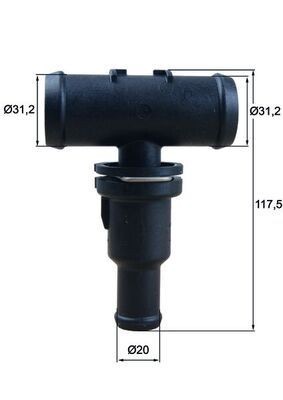 Mahle TH 53 75 Thermostat