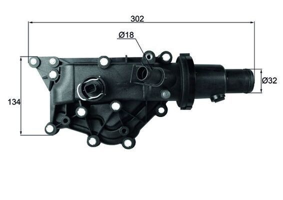 Mahle TH 59 89 Thermostat