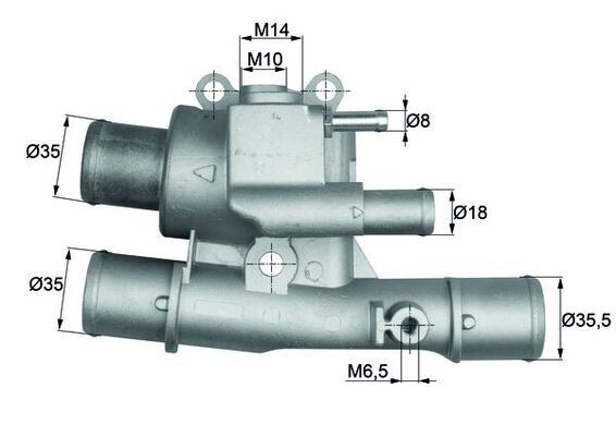 Mahle TI 124 88 Thermostat