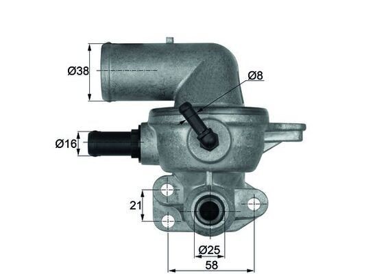 Mahle TI 133 88D Thermostat
