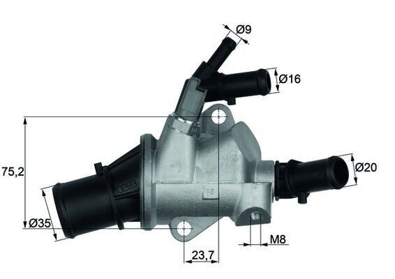 Mahle TI 148 88 Thermostat