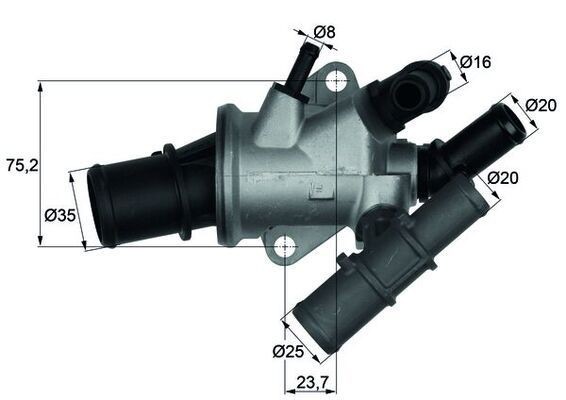 Mahle TI 165 88 Thermostat