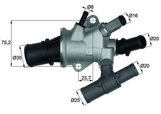 Mahle TI 168 88 Thermostat