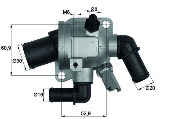 Mahle TI 173 88 Thermostat
