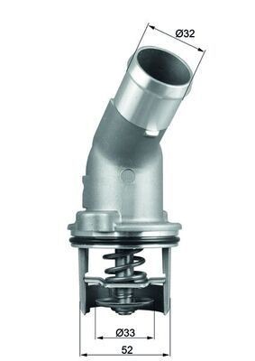 Mahle TI 205 92D Thermostat