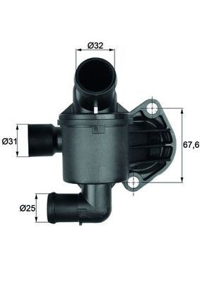 Mahle TI 35 87 Thermostat