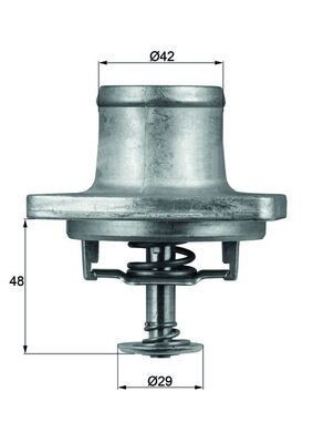 Mahle TI 48 80D Thermostat