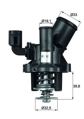 Mahle TM 17 98 S Thermostat