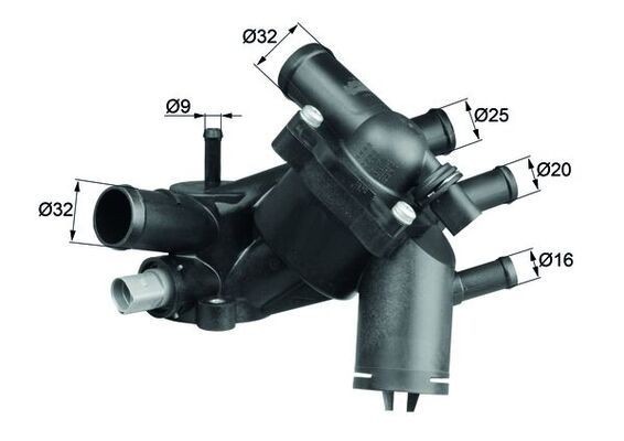 Mahle TM 5 109 Thermostat